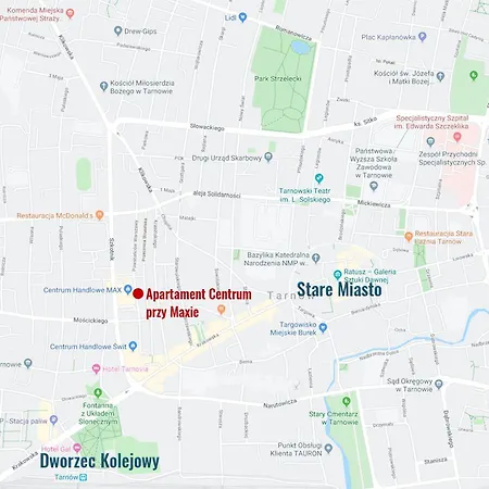Appartement Centrum Przy Maxie, Blisko Pkp I Rynku, Sklepy I Restauracje W Poblizu, Faktura, English, Pelne Wyposazenie